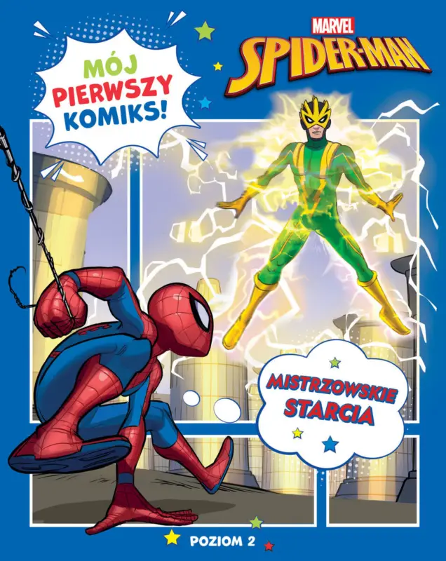 Oferta czasowa Mój pierwszy komiks. Poziom 2. Mistrzowskie starcia. Marvel Spider-Man
