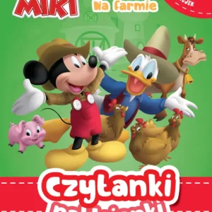 Czytanki naklejanki. Na farmie. Disney Junior Miki Okazja
