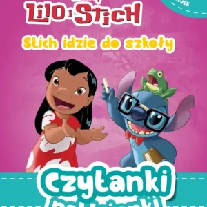 Rabat Czytanki naklejanki. Stitch idzie do szkoły. Disney Lilo i Stitch